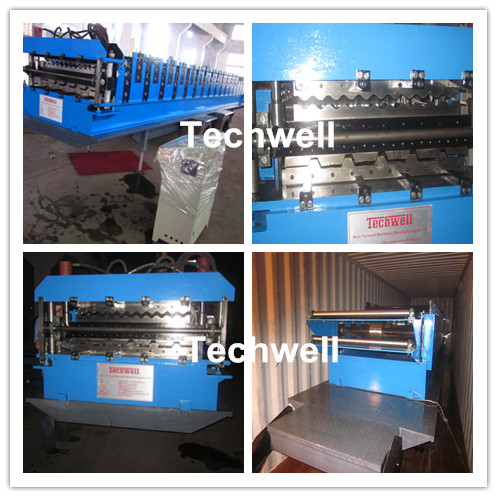 double layer roof sheet forming machine